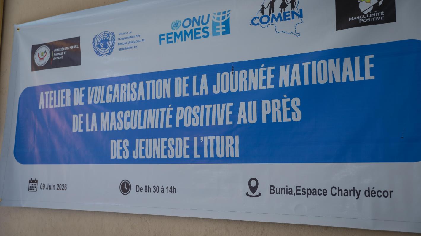 Des jeunes leaders appelés à promouvoir la masculinité positive pour prévenir les violences basées sur le genre