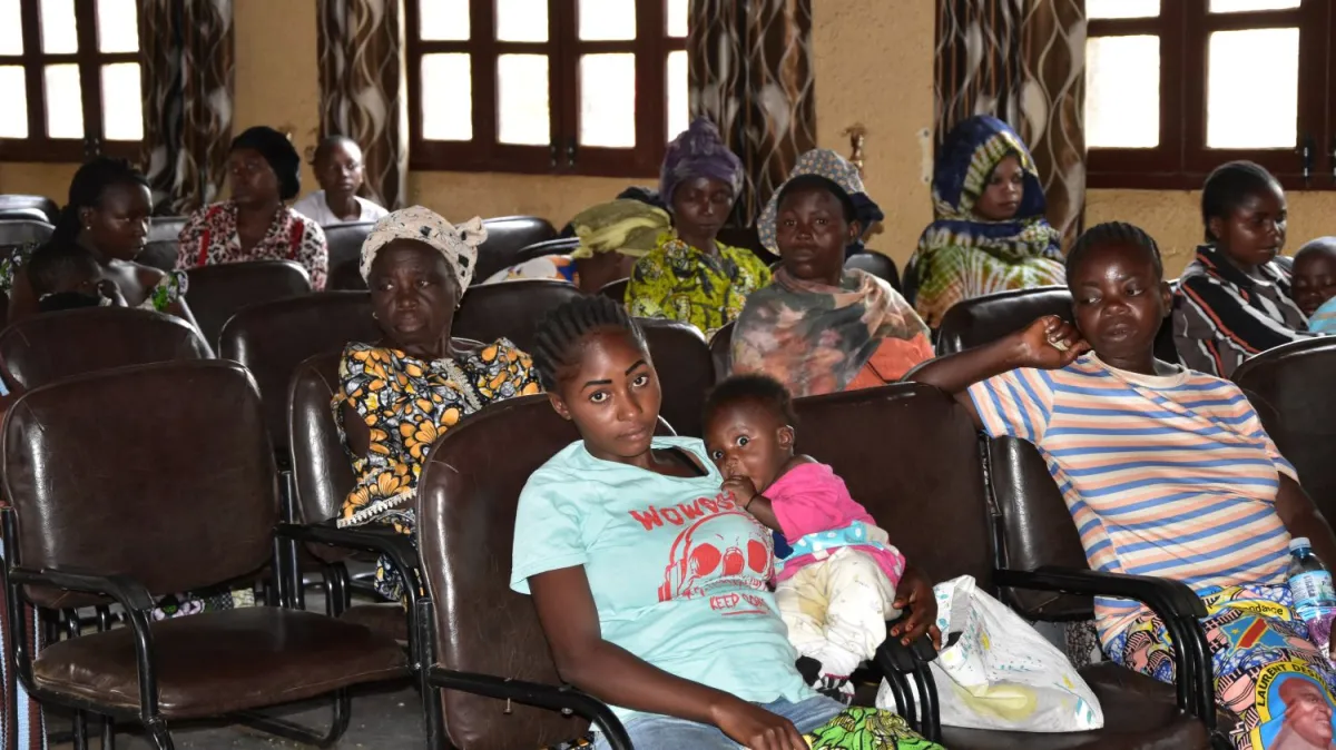 Des femmes vulnérables outillées par la MONUSCO en vue de leur autonomisation