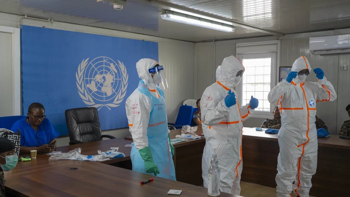 Ebola: MONUSCO and WHO Strengthen the Capacity of the Mission’s Healthcare Personnel in Goma