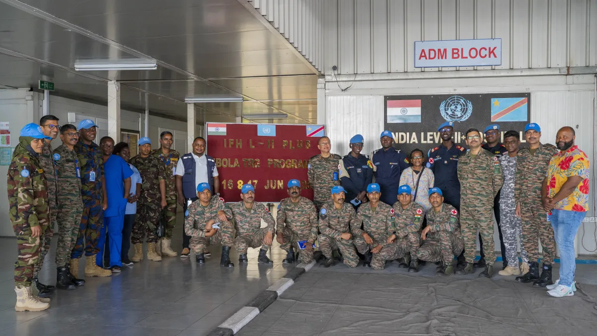 Ebola: MONUSCO and WHO Strengthen the Capacity of the Mission’s Healthcare Personnel in Goma