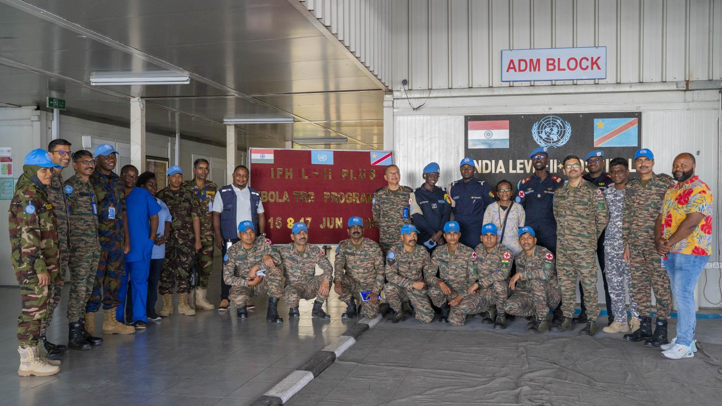 Ebola: MONUSCO and WHO Strengthen the Capacity of the Mission’s Healthcare Personnel in Goma