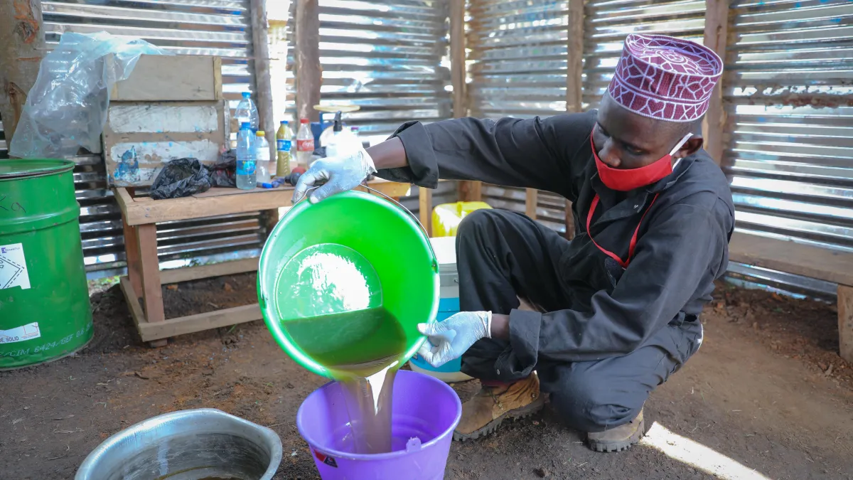 Job skills training in Ituri