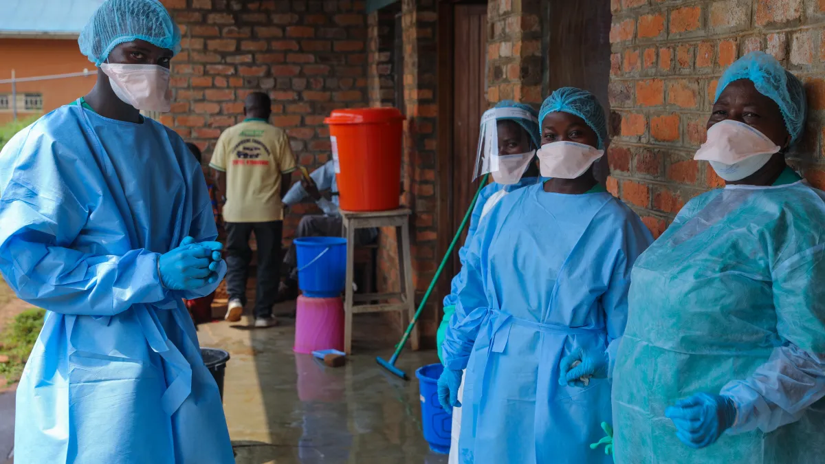 In Nyakunde, Ituri, MONUSCO patrols are helping restore communities' confidence and revive the Ebola response. Health authorities are calling for a sustained presence to protect communities and ensure continuity of care.