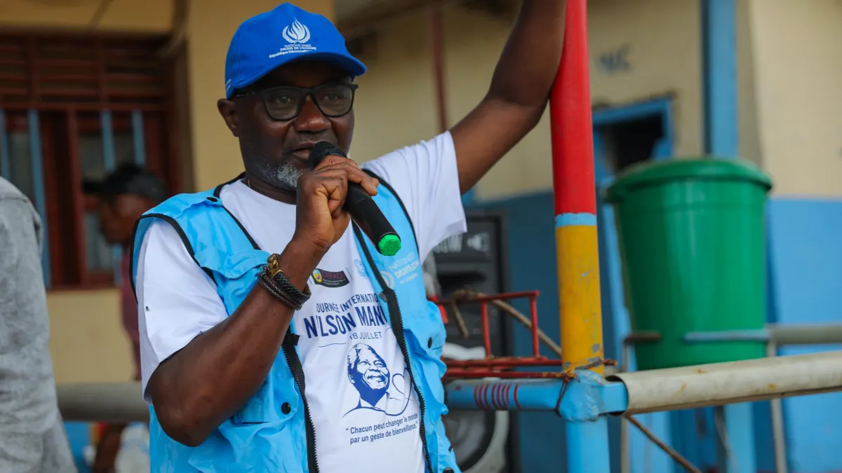 Malgré le contexte marqué par l'épidémie d'Ebola en Ituri, les activités ont été adaptées afin de respecter les mesures de prévention tout en maintenant ce rendez-vous annuel inspiré par l'héritage de Nelson Mandela, lui-même détenu pendant 27 ans avant de devenir un symbole mondial de paix, de justice et de réconciliation.