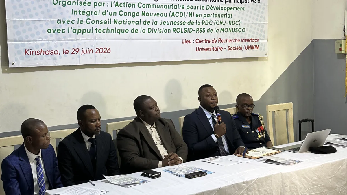 Security sector reform