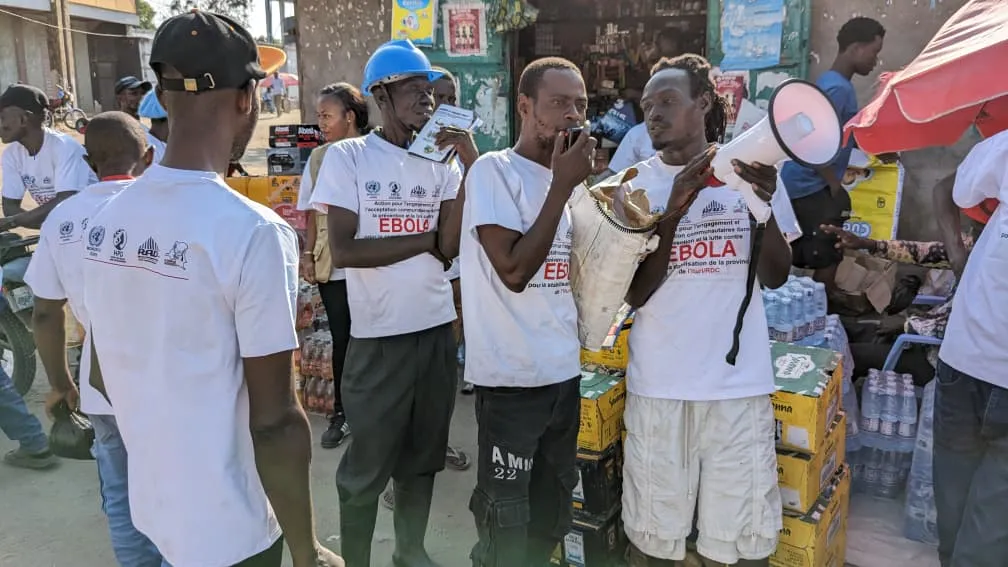 En Ituri, d’anciens combattants mobilisés contre Ebola grâce à l’appui de la MONUSCO