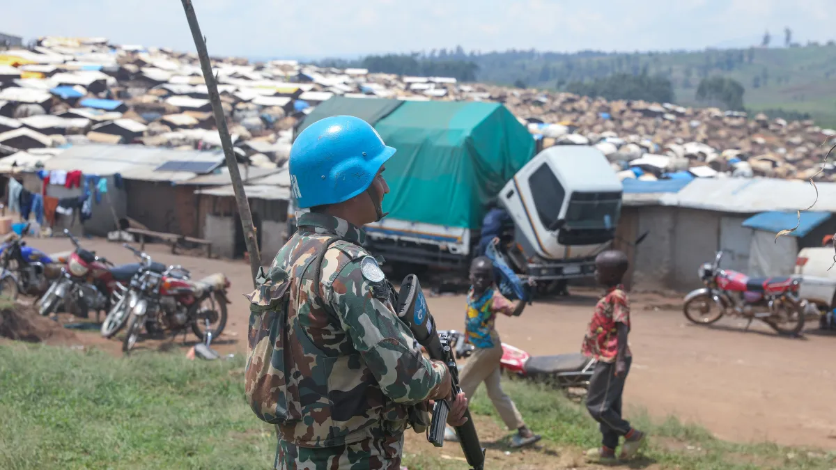 UN peacekeepers in Bule and Fataki