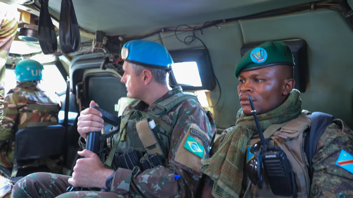 UN peacekeepers in Bule and Fataki