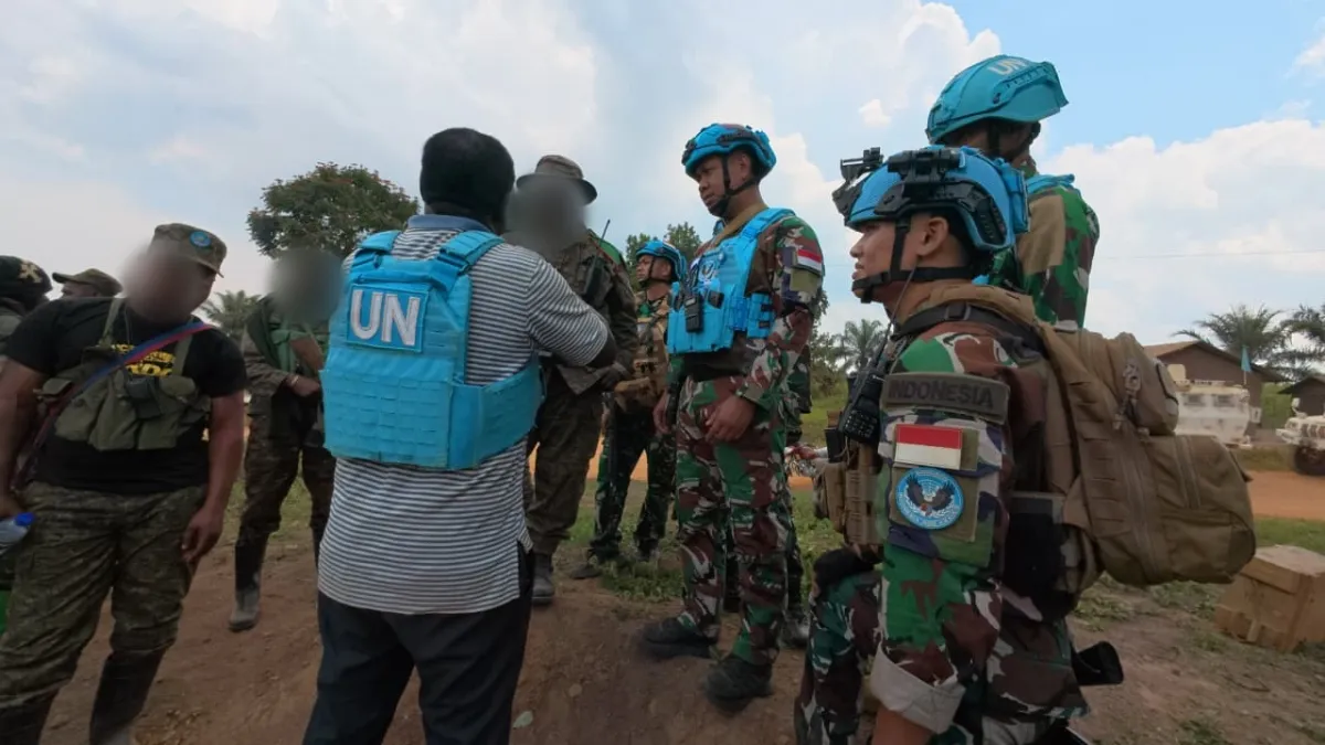 Alertées par des relais locaux de la situation à Bamande, deux équipes de réaction du contingent indonésien de la MONUSCO ont été dépêchées sur place à partir de la base opérationnelle permanente de Komanda.