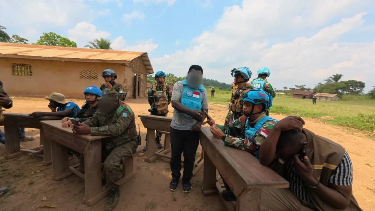 Alertées par des relais locaux de la situation à Bamande, deux équipes de réaction du contingent indonésien de la MONUSCO ont été dépêchées sur place à partir de la base opérationnelle permanente de Komanda.