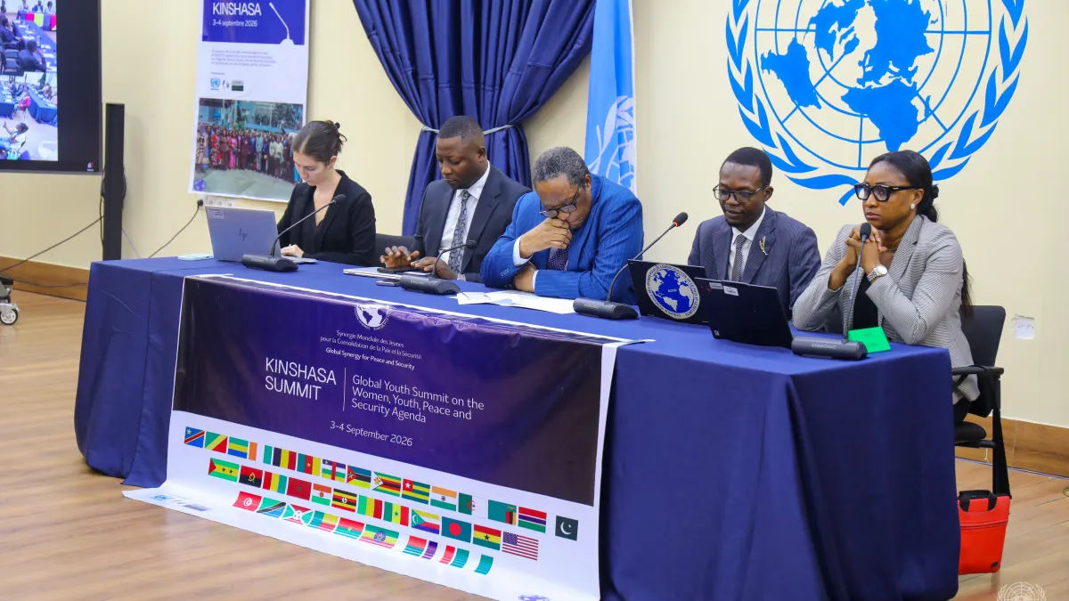 Des délégués venus de Côte d’Ivoire, du Tchad, de Centrafrique et du Congo-Brazzaville ont pris part au sommet de Kinshasa. L’Organisation ambitionne de fédérer les efforts des jeunes du monde pour arriver à une plus grande participation dans les instances de prise de décision.