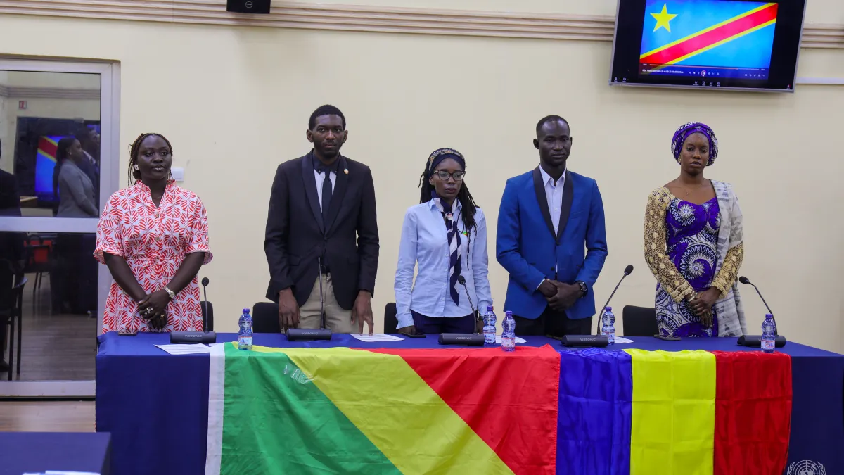 Des délégués venus de Côte d’Ivoire, du Tchad, de Centrafrique et du Congo-Brazzaville ont pris part au sommet de Kinshasa. L’Organisation ambitionne de fédérer les efforts des jeunes du monde pour arriver à une plus grande participation dans les instances de prise de décision.