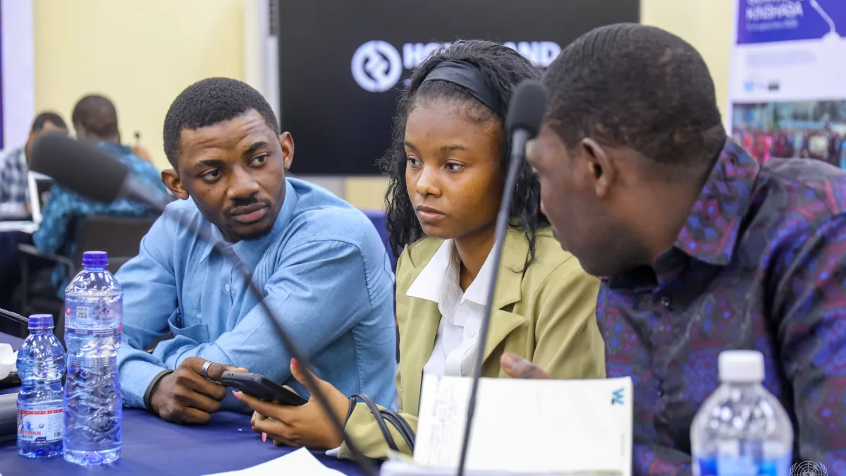 Des délégués venus de Côte d’Ivoire, du Tchad, de Centrafrique et du Congo-Brazzaville ont pris part au sommet de Kinshasa. L’Organisation ambitionne de fédérer les efforts des jeunes du monde pour arriver à une plus grande participation dans les instances de prise de décision.