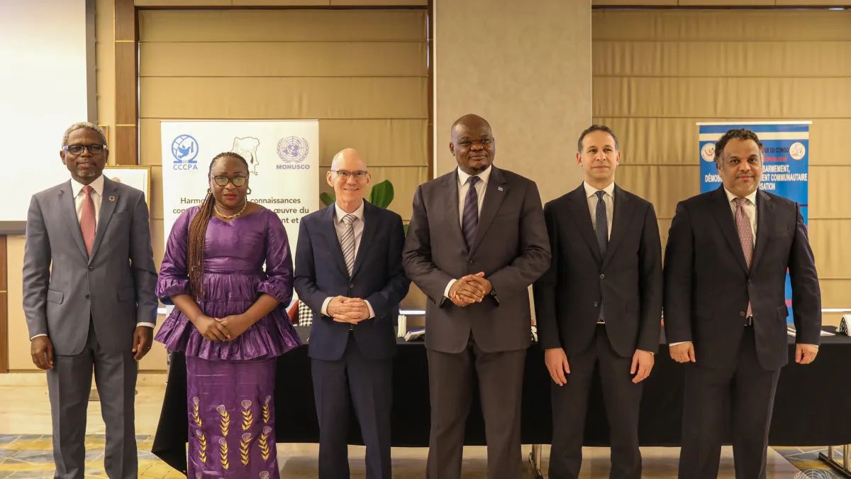 A one-week training programme organized by the Cairo International Center for Conflict Resolution, Peacekeeping and Peacebuilding (CCCPA), with the support of MONUSCO, the Government of the DRC and Egypt, opened in Kinshasa on Monday, 26 October.
