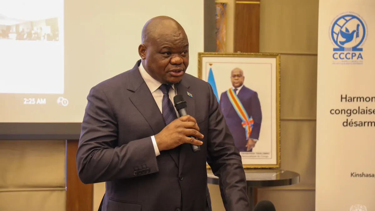 A one-week training programme organized by the Cairo International Center for Conflict Resolution, Peacekeeping and Peacebuilding (CCCPA), with the support of MONUSCO, the Government of the DRC and Egypt, opened in Kinshasa on Monday, 26 October.