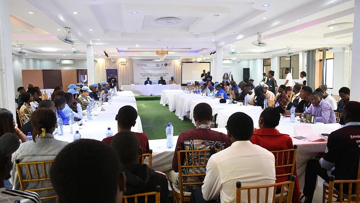 Young people, healthcare professionals, civil society representatives, and police officers took part in a forum on the dangers associated with drug use.