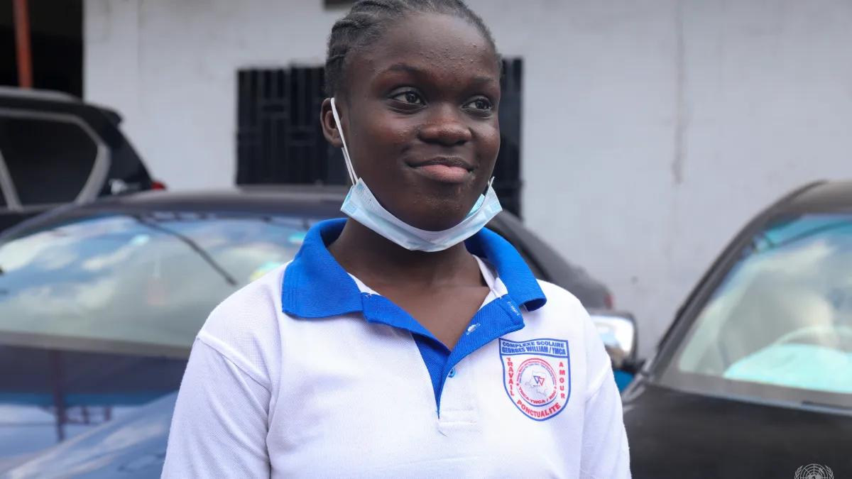 Au total, une trentaine de jeunes filles ont participé à la séance de sensibilisation organisée par UNPOL et la Police congolaise.