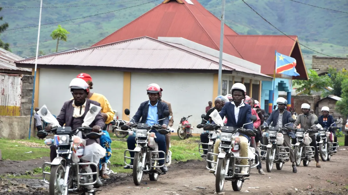 Motorcycles of the Beni authorities Motorcycles of the Beni authorities