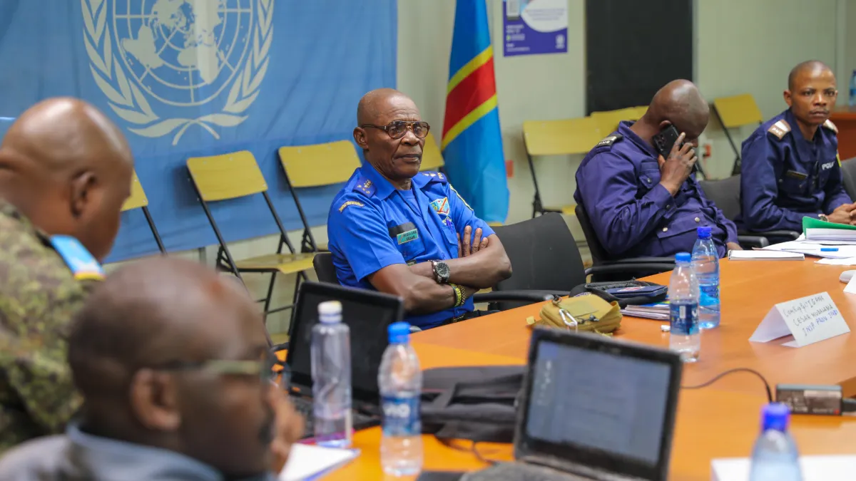 À Bunia et Beni, la MONUSCO, à travers sa Police (UNPOL), a réuni acteurs de la Police, de la Justice et de la société civile pour identifier les obstacles qui persistent tout au long de la chaîne pénale.