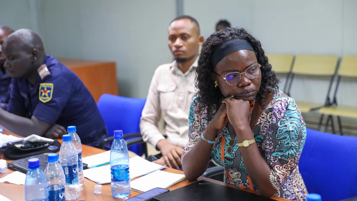À Bunia et Beni, la MONUSCO, à travers sa Police (UNPOL), a réuni acteurs de la Police, de la Justice et de la société civile pour identifier les obstacles qui persistent tout au long de la chaîne pénale.