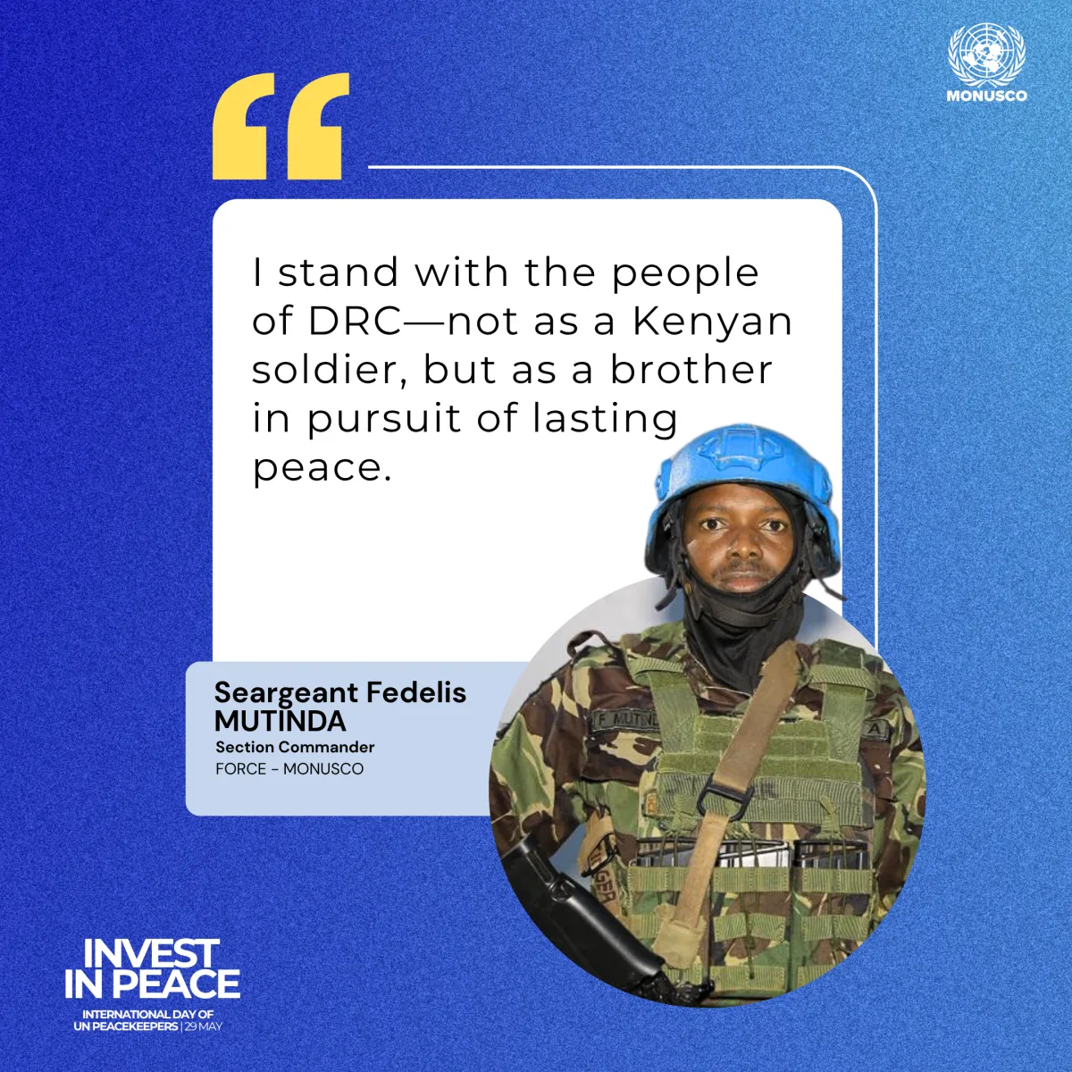 Quote - I Stand with DRC PKDay Quote - I Stand with DRC PKDay