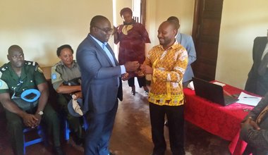 La Monusco offre du matériel à trois coordinations de la Société civile au Nord-Kivu