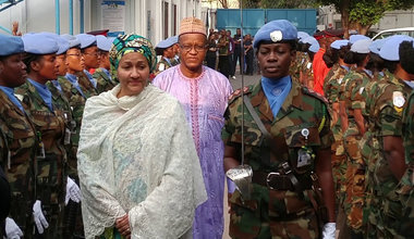 Peace is the 'bedrock' for women's development and human rights UN deputy chief says in DR Congo