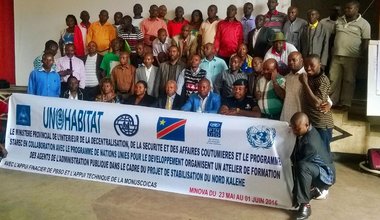 45 agents de l’Administration Publique formés par l’ONU à Minova, Sud-Kivu