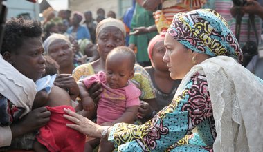 RDC : la Vice-Secrétaire générale promet aux femmes déplacées de les aider à revenir chez elles dans la dignité