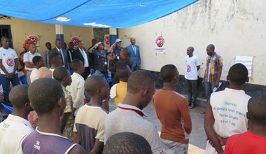 MONUSCO organizes meets with children detained in Kalemie prison
