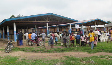 La Monusco finance la reconstruction du marché du quartier Kalinda à Beni