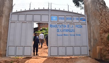 Le projet à impact rapide de la MONUSCO améliore les conditions de détention à la prison de Butembo
