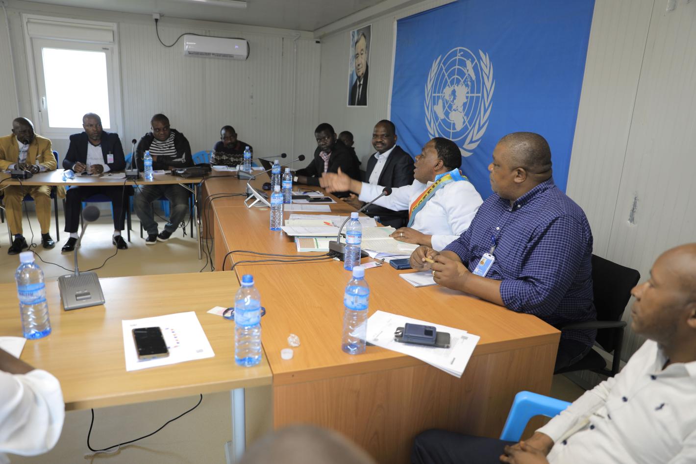 Trente chefs de quartier issus des quatre communes de la ville de Beni se sont réunis récemment pour discuter du renforcement de leur collaboration avec la MONUSCO.