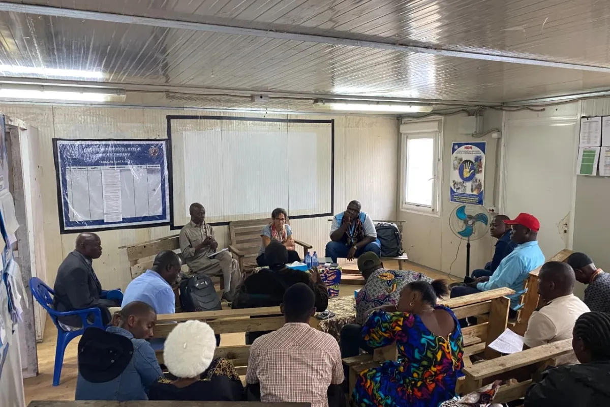 General Ulisses De Mesquita Gomes reaffirmed the UN mission's commitment to protecting civilians and supporting Congolese authorities in restoring peace and stability.