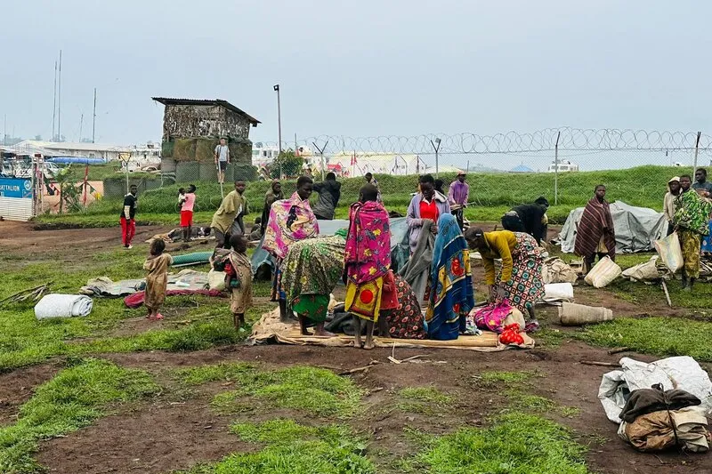 General Ulisses de Mesquita Gomes, Force Commander of MONUSCO, went on August 21 to Fataki then to Lodha to meet with communities and listen to their concerns to better protect them.