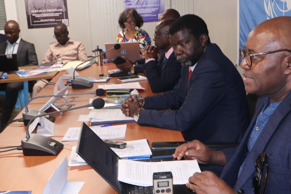 Meeting against the recruitment of child soldiers