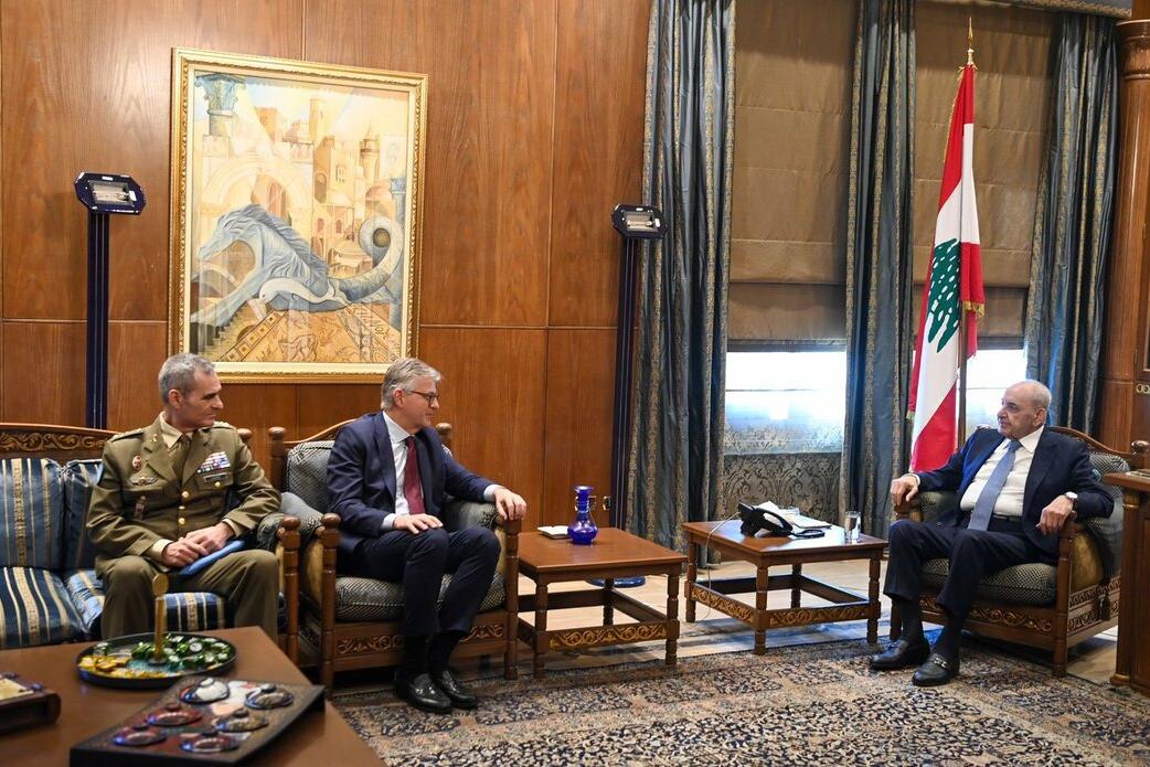 Jean-Pierre Lacroix speaks with high level representatives.