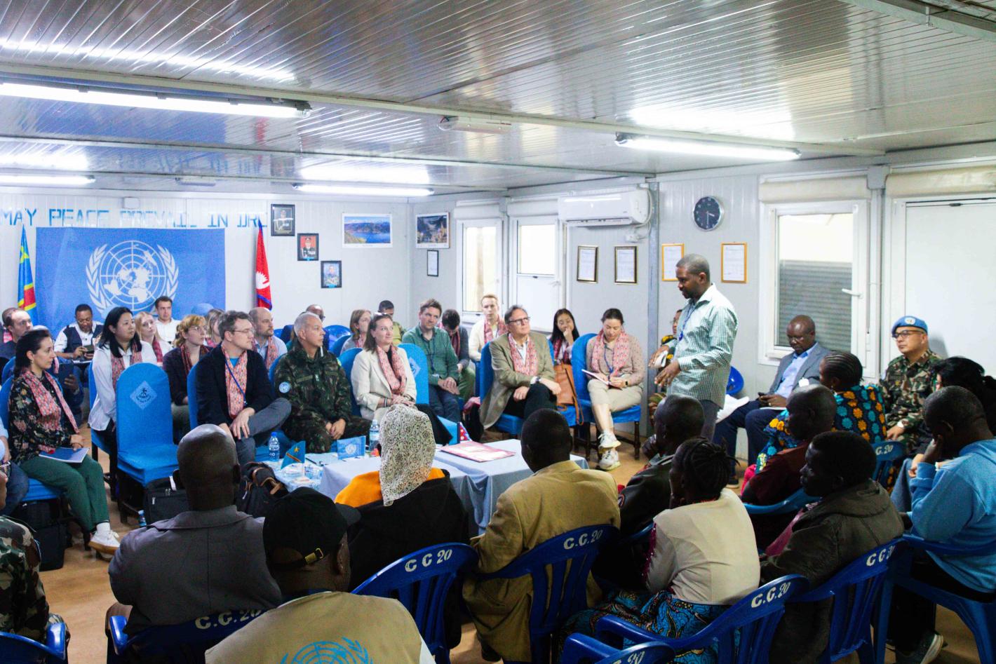 Authorities and displaced persons commend MONUSCO’s efforts to protect civilians in Fataki (Ituri)