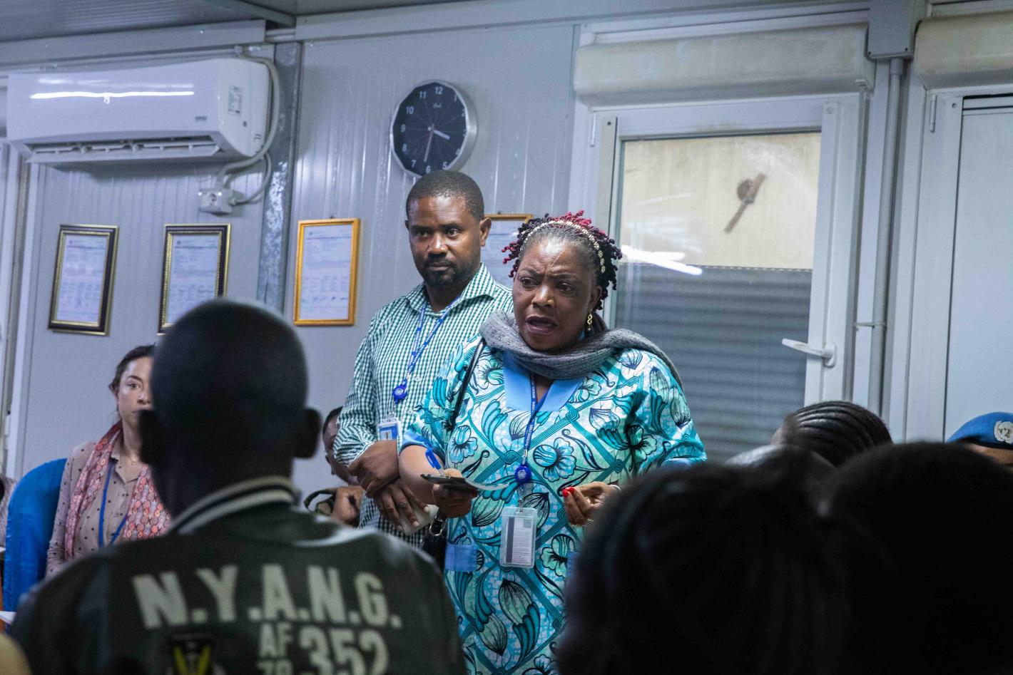 Authorities and displaced persons commend MONUSCO’s efforts to protect civilians in Fataki (Ituri)