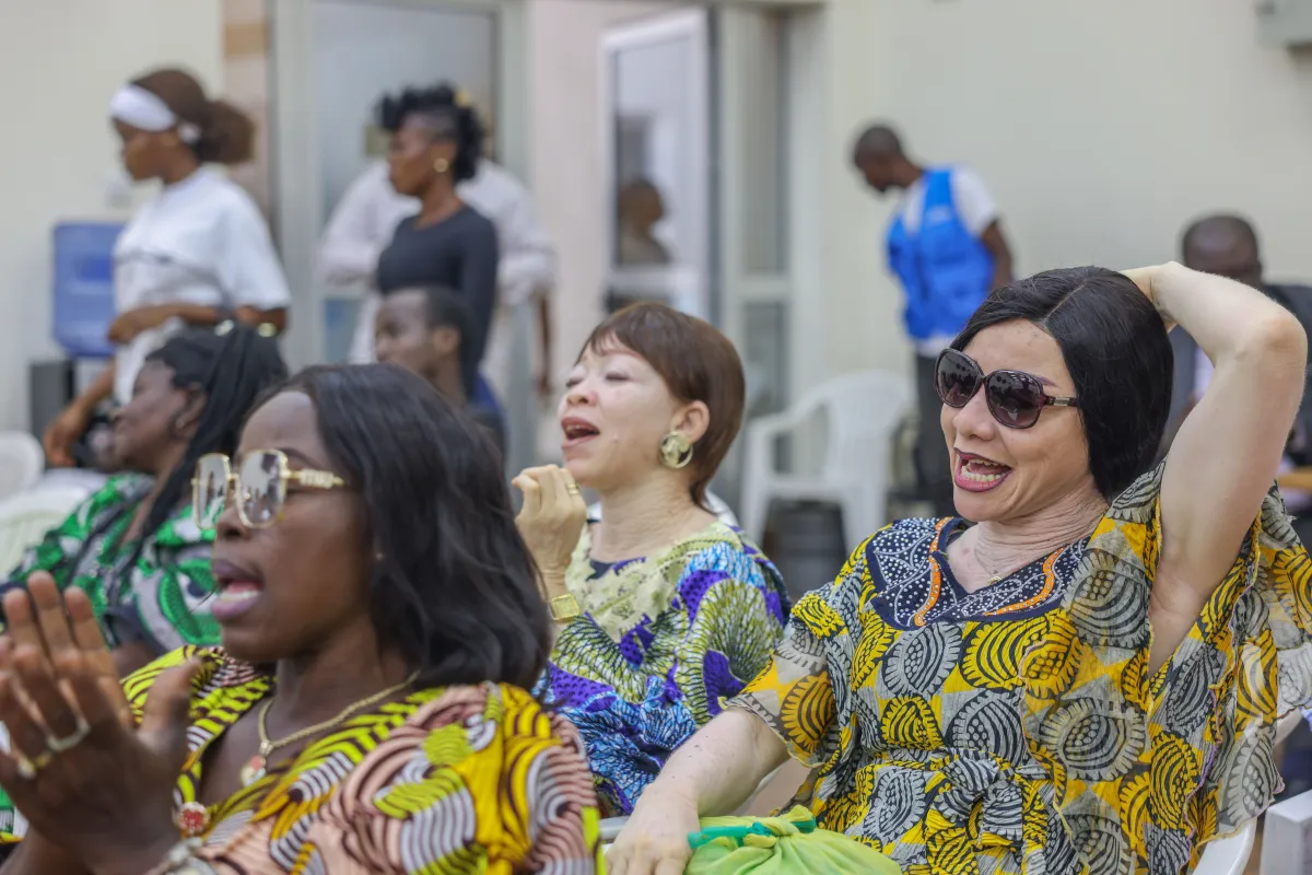 Une centaine de femmes ont participé à un atelier de sensibilisation sur l’égalité de sexe et les droits des femmes vivant avec un handicap organisé par la section Genre de la MONUSCO. ©Photo Jean-Claude Wenga