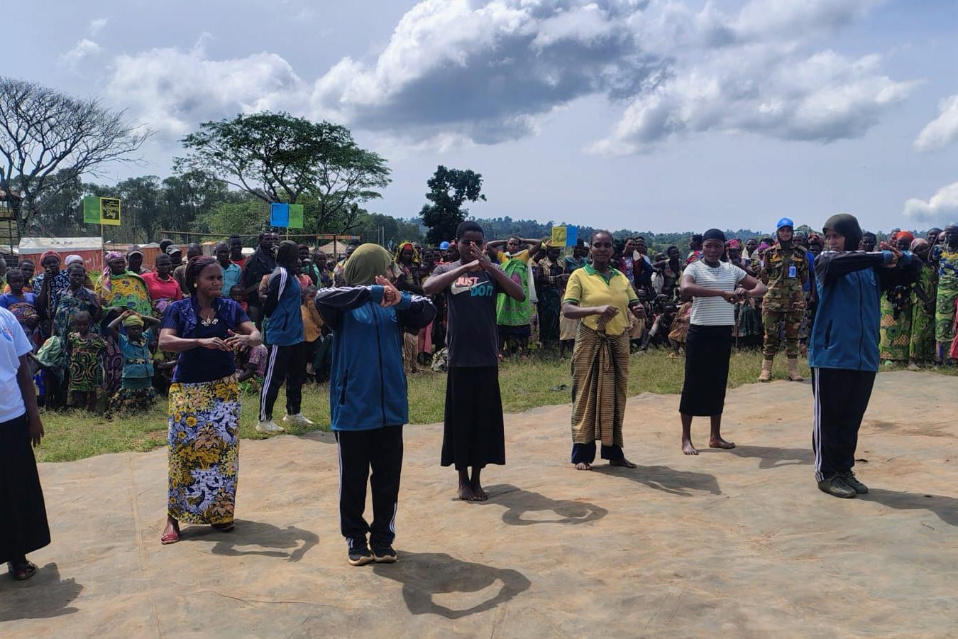 La MONUSCO réaffirme son engagement à renforcer la participation des femmes dans les mécanismes de prévention des conflits et de protection des civils. Photo MONUSCO ©Didier Vignon Dossou-Gbakon