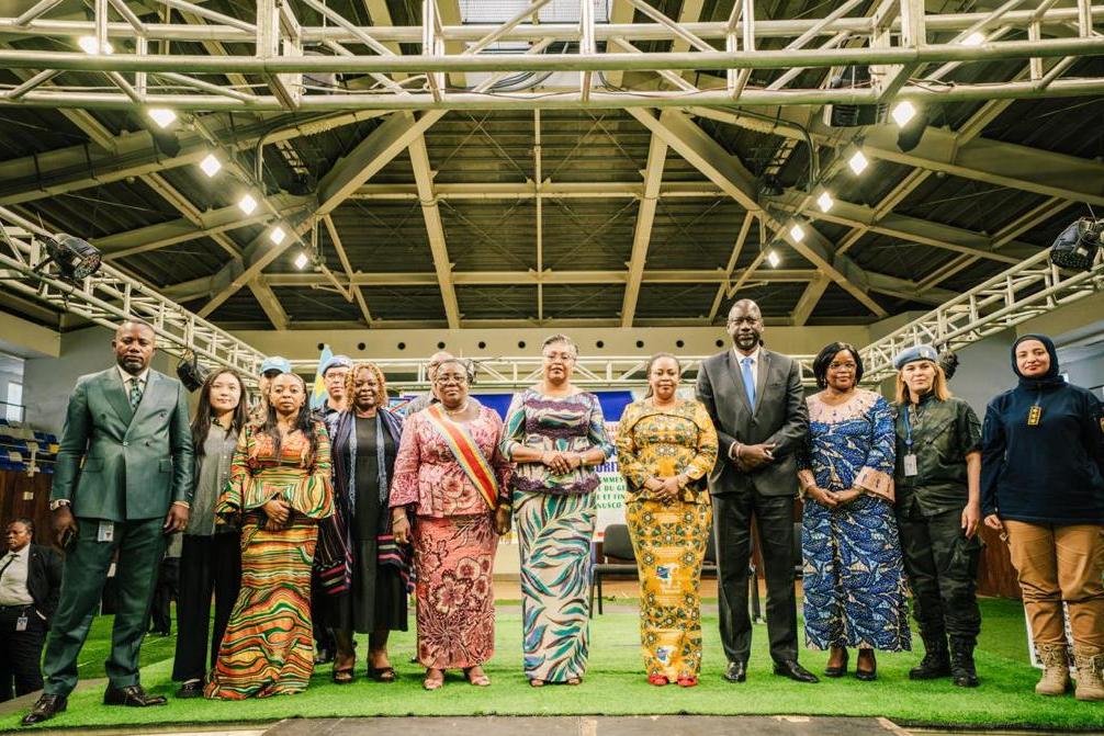 Au sein des Forces armées de la RDC, les femmes représentent 2,13% d’officiers généraux.  Ce chiffre tombe à 0,03% au sein de la Police nationale congolaise.