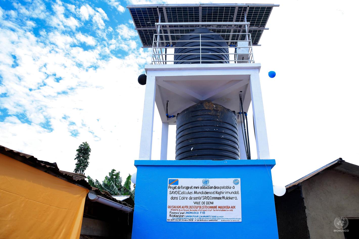 Water supply in Beni