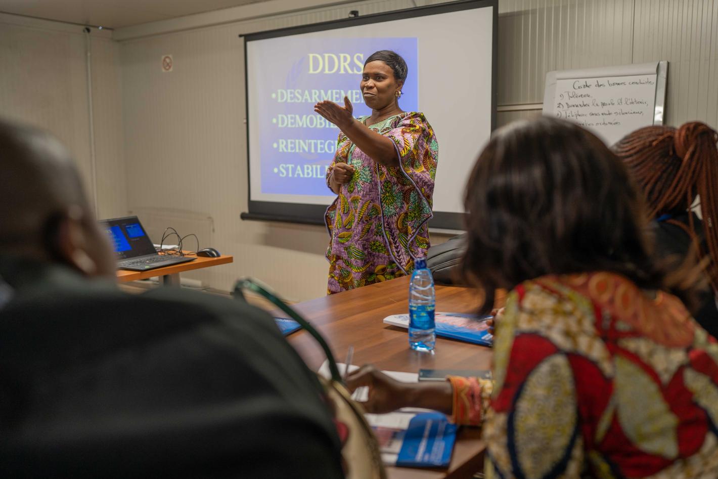 Les participants à cette activité sont venus des territoires de Nyiragongo, Rutshuru, Masisi, ainsi que de la ville de Goma où opèrent encore de groupes armés.