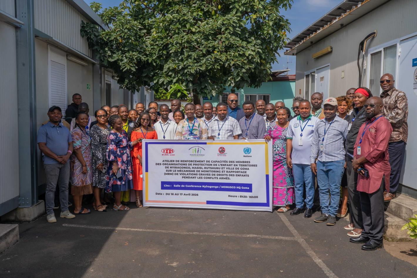 Participants in this activity came from the territories of Nyiragongo, Rutshuru, Masisi, as well as from the city of Goma, where armed groups are still operating.