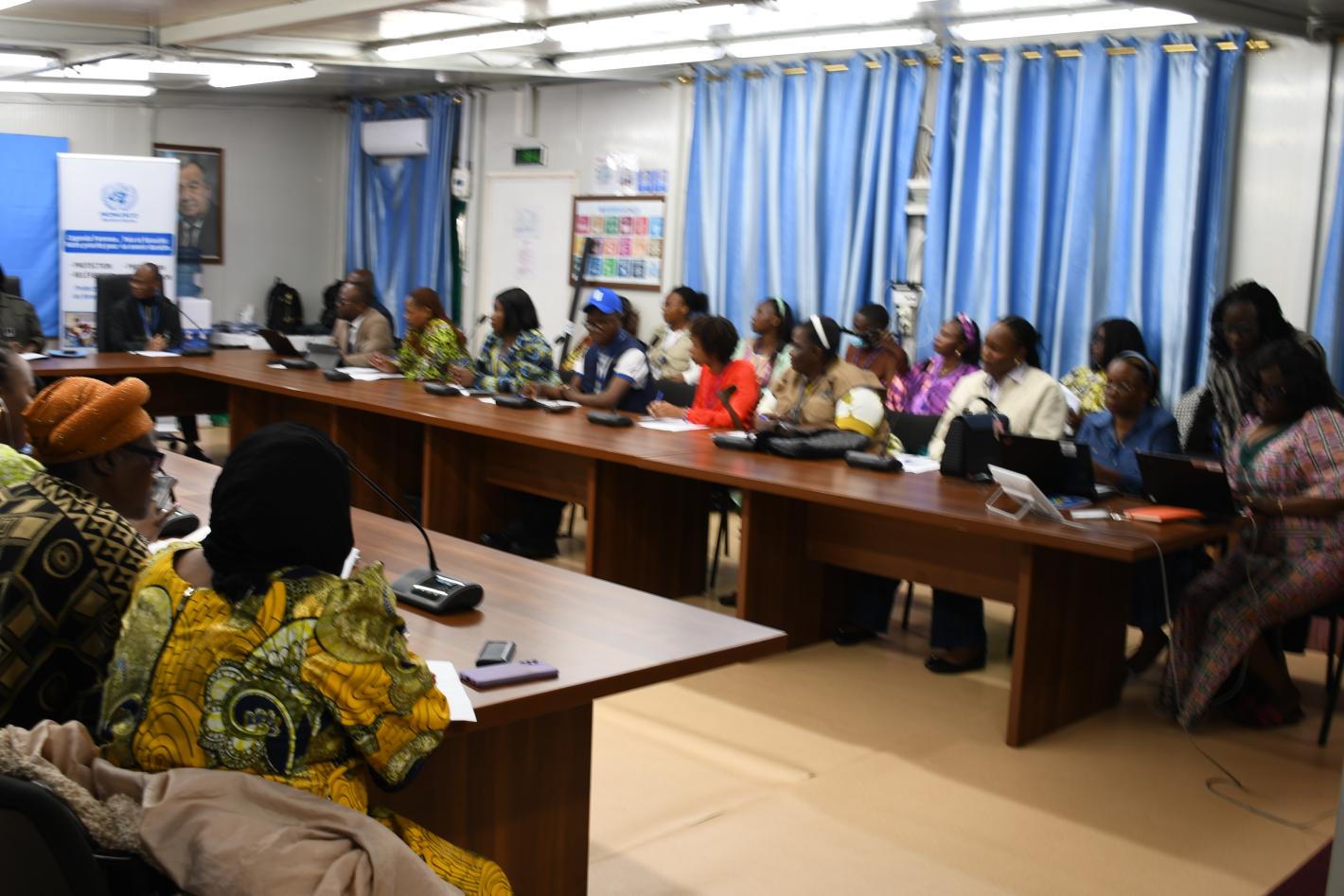 Une soixantaine de femmes de Goma ont participé le 25 mars au forum provincial sur la participation des femmes au processus de paix organisé par la section Genre de la MONUSCO.