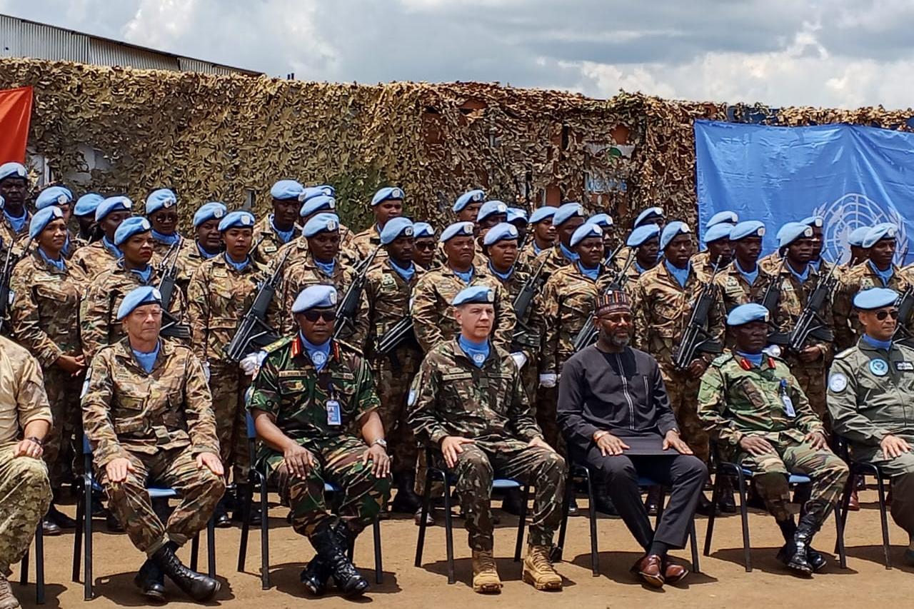 Des casques bleus sud-africains ont été décorés de la médaille des Nations Unies en hommage à leur contribution aux efforts de paix en RD Congo. 