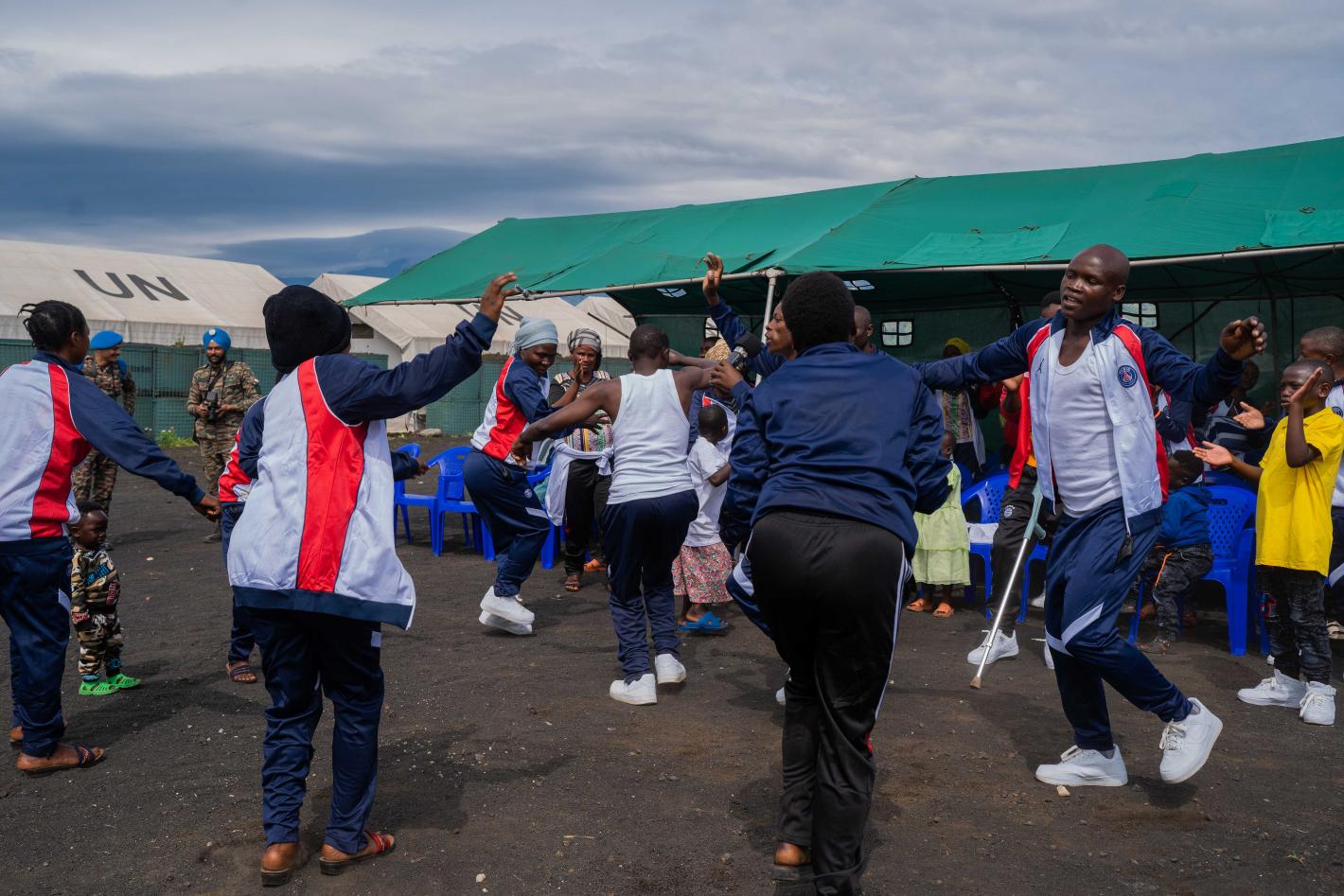 At Mubambiro, James Swan highlights the importance of disarmament and reintegration for peace in eastern DRC