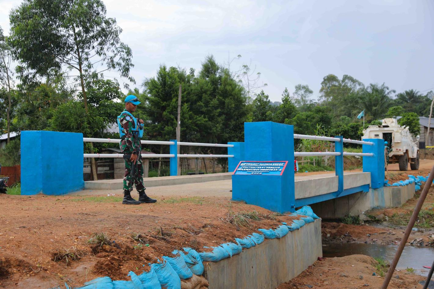 The security dimension of this project is fully aligned with MONUSCO’s efforts to strengthen the protection of civilians.