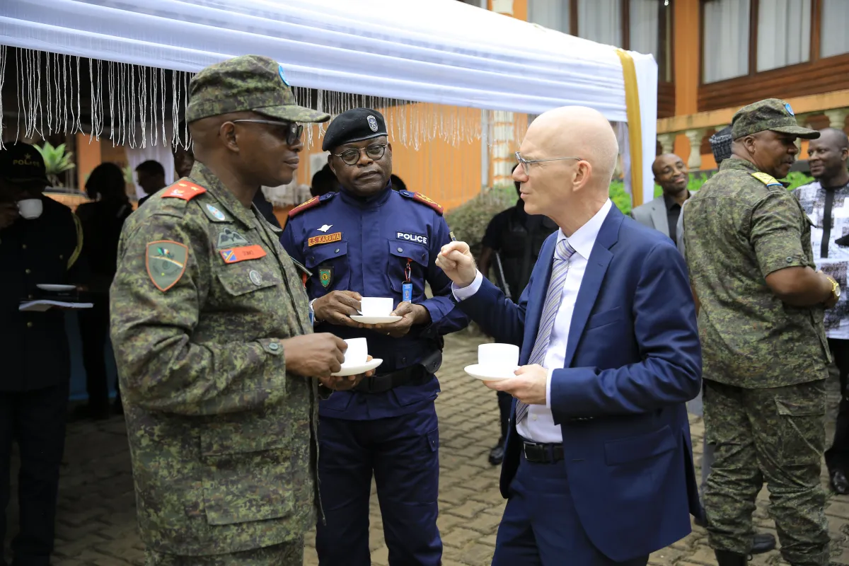  James Swan en visite de terrain pour renforcer l’appui à la protection des civils
